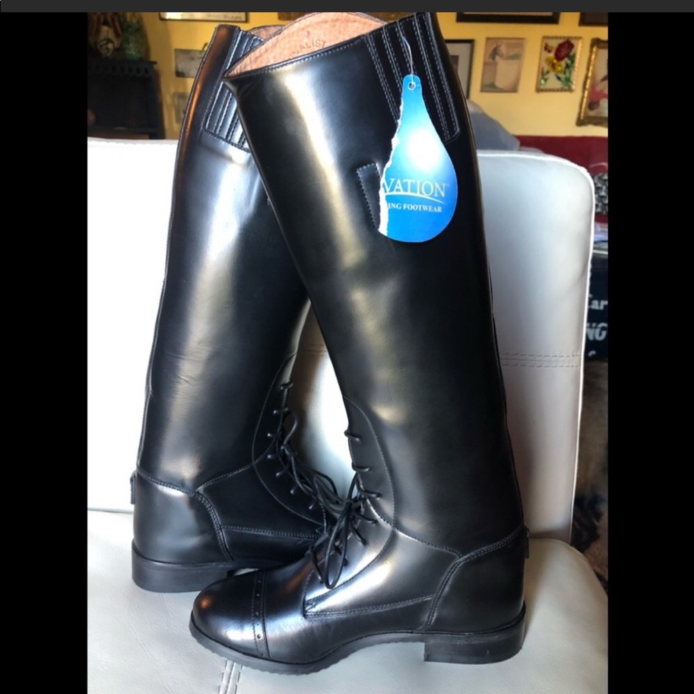 Girls Equestrian Riding Boot. Ovation Finalist